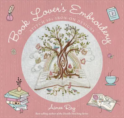 Book Lover’s Embroidery