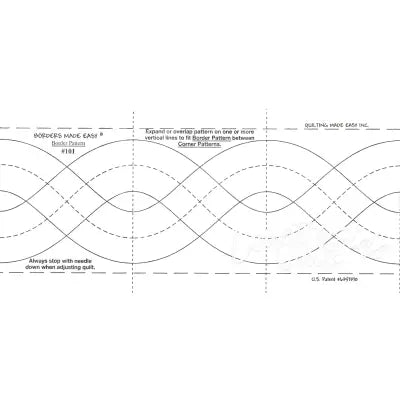 Borders Made Easy 1 3/4in & 3in x 26'