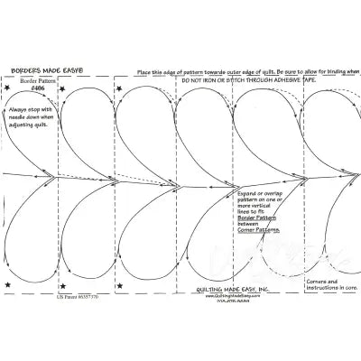 Borders Made Easy Feather 5 1/4in x 26'