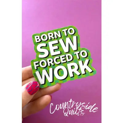 Born to Sew Stickers 6pk