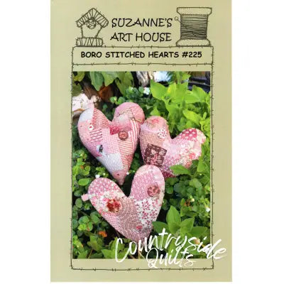 Boro Stitched Hearts