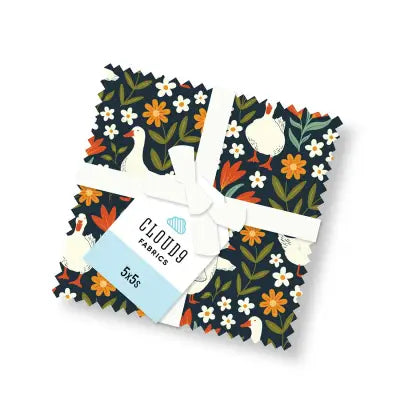 Bountiful Acre 5x5 organic cotton