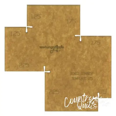 Box my Corners Template 1/4in