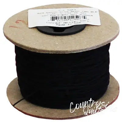 Braided Beading Elastic 1/32in x 144yd Black