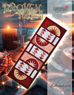 Broken Starfish Table Runner