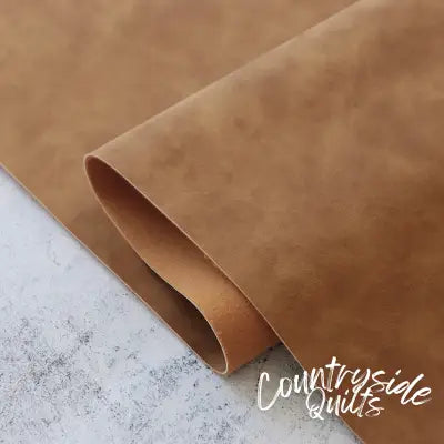 Bronze Rugged Faux Leather 1/2yd