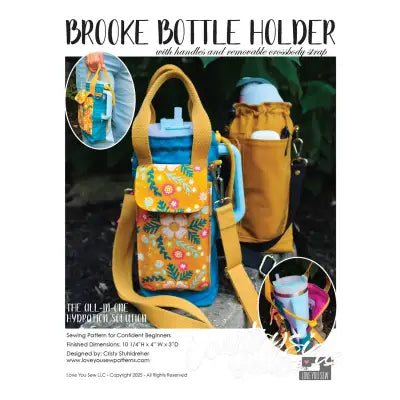 Brooke Bottle Holder Sewing Pattern