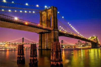 Brooklyn Bridge 30x20in Panel