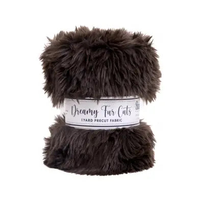 Brown Lc Dreamy Fur 1 Yard Cuts 58/60"