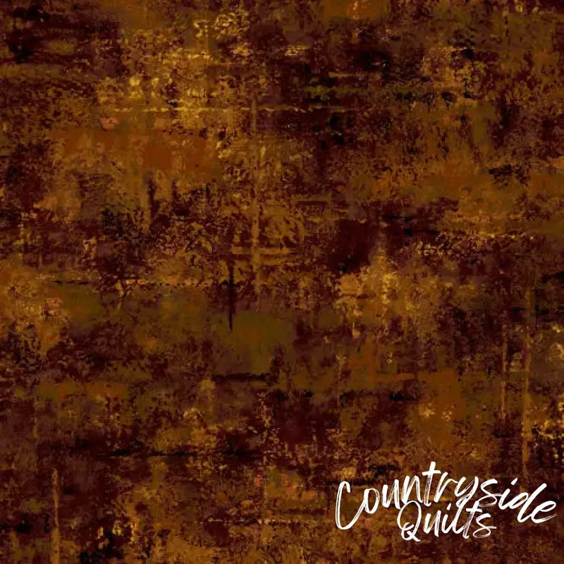 Brown Mottled Blender Wideback Cotton Fabric per yard