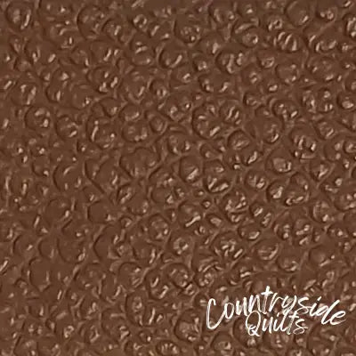 Brown Pebble Faux Leather 1/2 yard