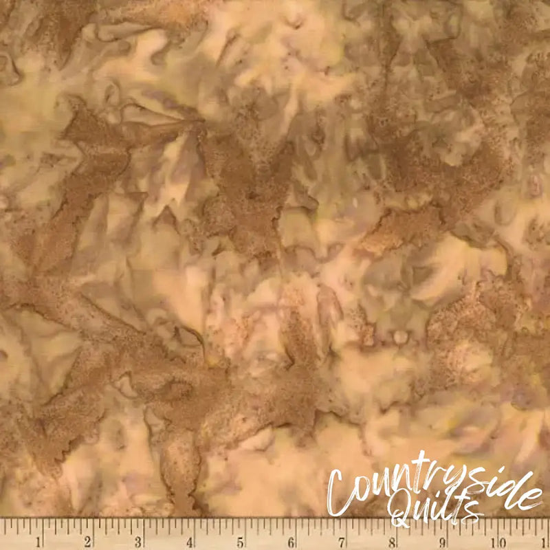 Brown Toast Watercolor Waves Wideback Fabric per yard