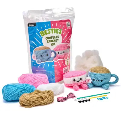 Bucilla Amigurumi Crochet Kit - Bes-Teas Pair