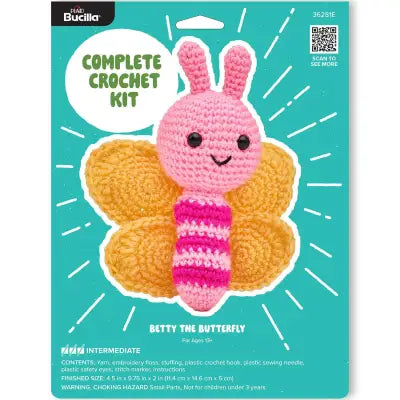 Bucilla Amigurumi Crochet Kit - Betty the Butterfly