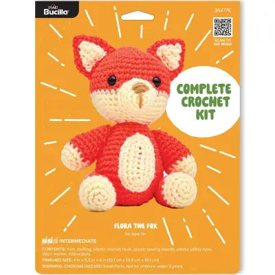 Bucilla Amigurumi Crochet Kit - Flora the Fox
