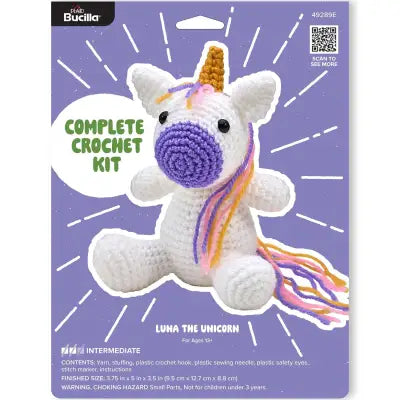 Bucilla Amigurumi Crochet Kit - Luna the Unicorn