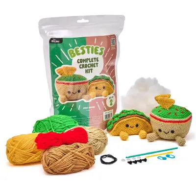 Bucilla Amigurumi Crochet Kit - Spicy Amigos Pair