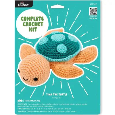 Bucilla Amigurumi Crochet Kit - Tina the Turtle
