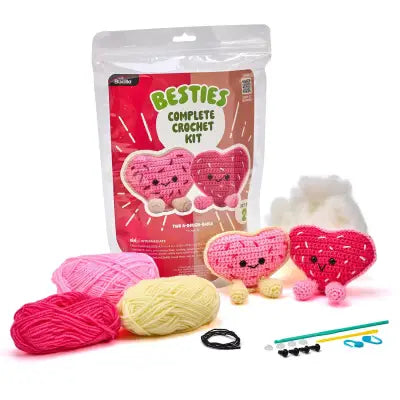 Bucilla Amigurumi Crochet Kit - Two A-Dough-Rable