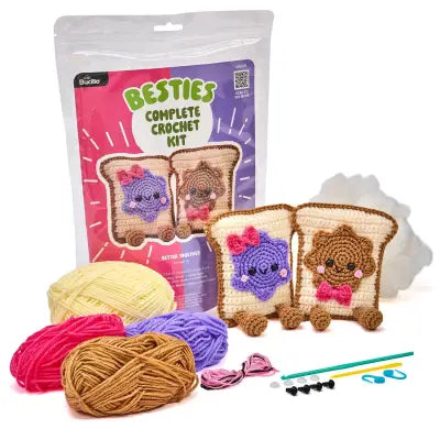 Bucilla Amigurumi Kit 5in Besties PB&J