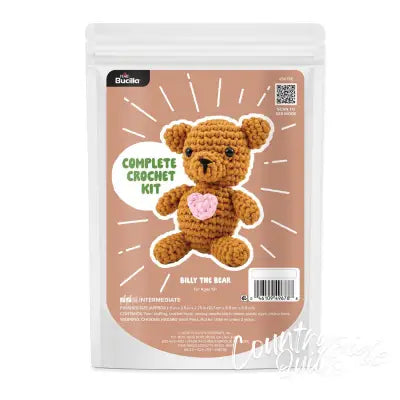 Bucilla Amigurumi Kit 5in Billy the Bear