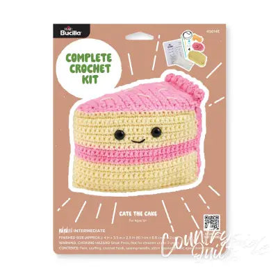 Bucilla Amigurumi Kit 5in Cate the Cake