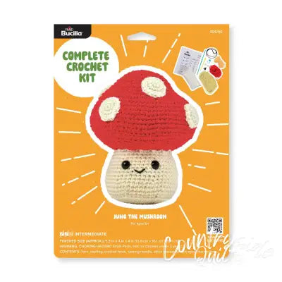 Bucilla Amigurumi Kit 5in Juno Mushroom