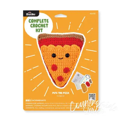 Bucilla Amigurumi Kit 5in Pete the Pizza