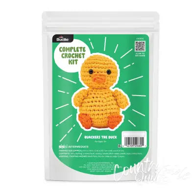 Bucilla Amigurumi Kit 5in Quakers Duck