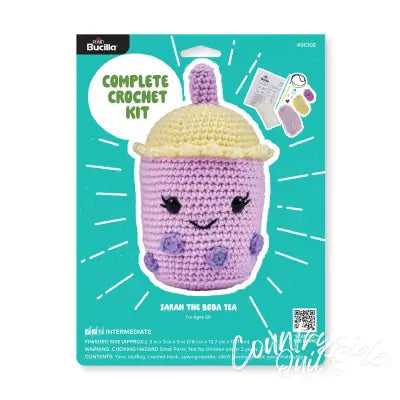 Bucilla Amigurumi Kit 5in Sarah Boba Tea