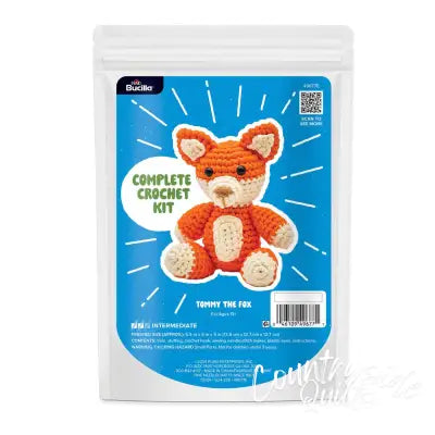 Bucilla Amigurumi Kit 5in Tommy the Fox