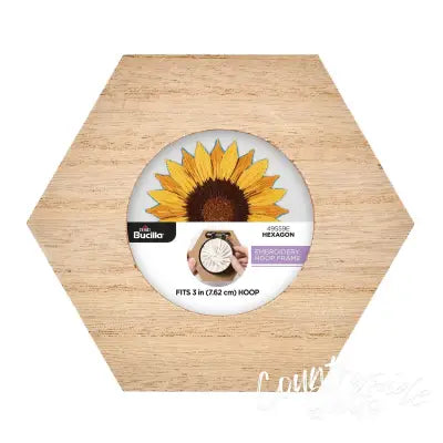 Bucilla Hoop Display 3in Hexagon