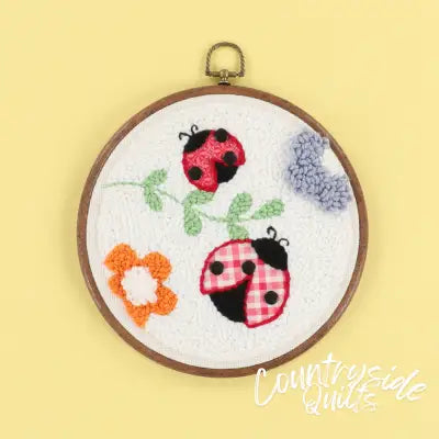 Bugs & Blooms Punch Needle Embroidery Kit