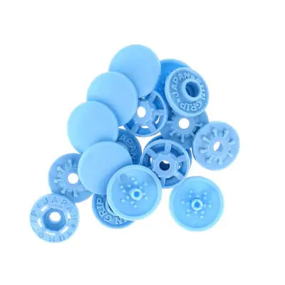Bulk Plastic Finger Snaps 1000pc Blue