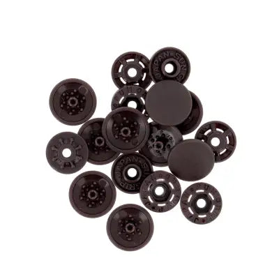 Bulk Plastic Finger Snaps 1000pc Brown