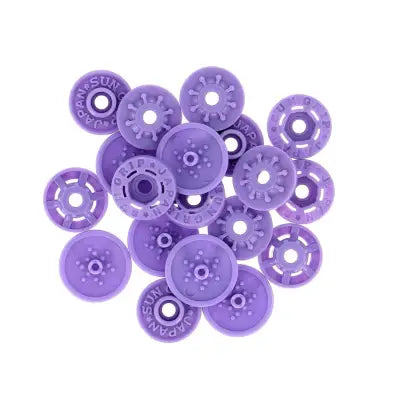 Bulk Plastic Finger Snaps 1000pc Mauve
