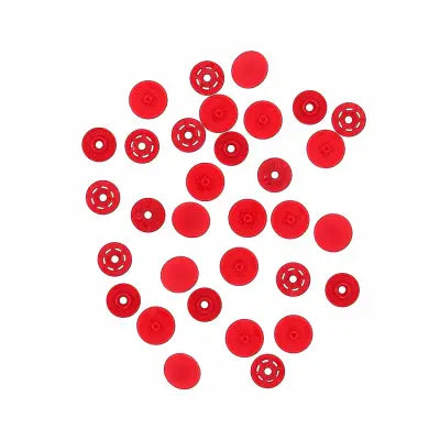 Bulk Plastic Finger Snaps 1000pc Red