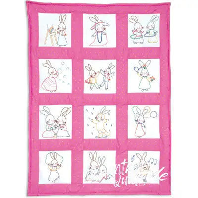 Bunnies Nursery Quilt Blocks