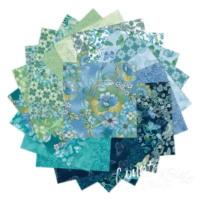 Butterfly Calypso 10in Squares, 42pcs/bundle
