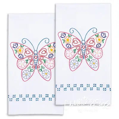 Butterfly Decorative Hand Towels
