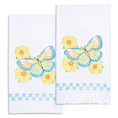 Butterfly Decorative Hand Towels