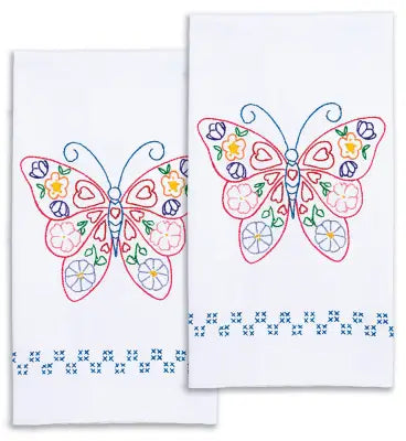 Butterfly Decorative Hand Towels