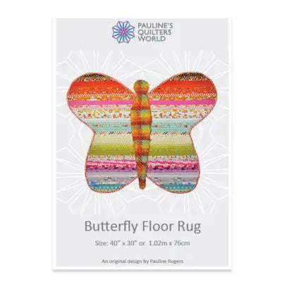 Butterfly Floor Rug Pattern
