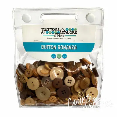 Button Grab Bag Bonanza - Natural
