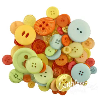 Button Grab Bag Citrus Colors