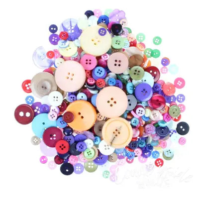 Button Grab Bag Mixed Colors