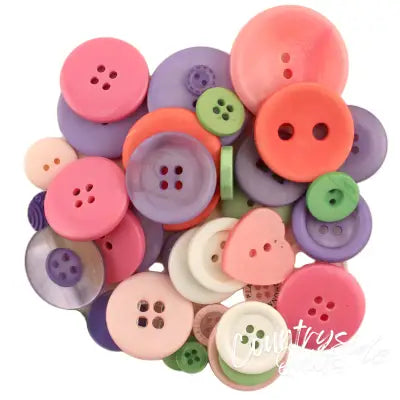 Button Grab Bag Spring Blossoms