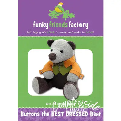 Buttons the Best Dressed Bear