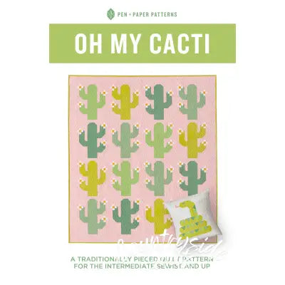 Oh My Cacti Quilt Pattern