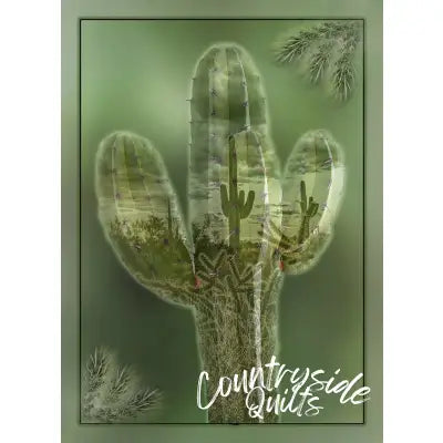 Cactus within a Cactus Panel 16in x 22in